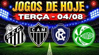 📺ONDE ASSISTIR OS JOGOS DE HOJE DA COPA DO BRASIL NESTA TERÇA-FEIRA 04/08/2026