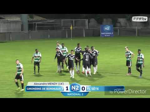 Les buts de Mendy et Vada / le but de Sète
