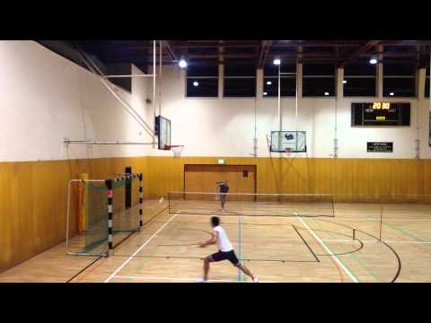 FVV Badminton Training M/S (Günter Vs Chai)