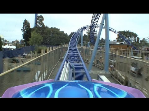 On-ride point of view of Manta
