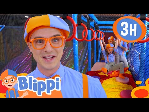 Blippi's Floor is Lava 🌋 | Blippi Challenge FUN! | Blippi Educational Videos for Toddlers