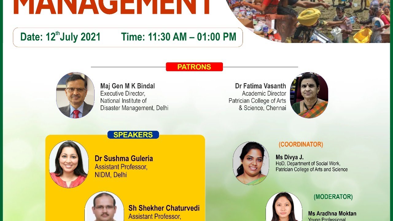 Basic of Disaster Management.| DISASTER IN INDIA | MHA | COVID-19 | WEAR MASK | MAINTAIN A SOCIAL