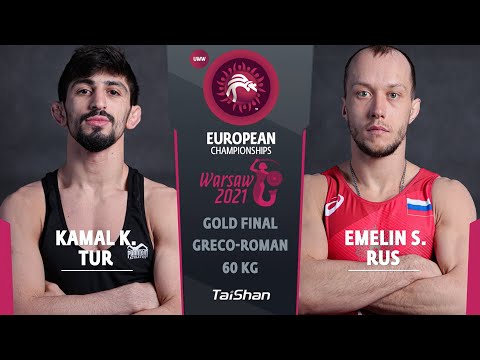 GOLD GR - 60 kg: K. KAMAL (TUR) v. S. EMELIN (RUS)