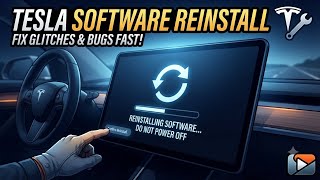 How to reinstall software on a Tesla.