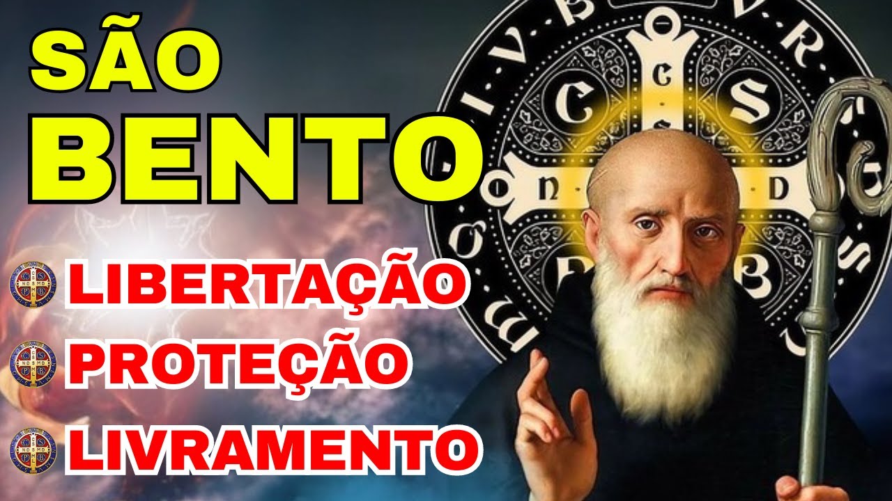 CONSAGRAÇÃO E PRECE A SÃO BENTO - AFASTE PESSOAS INVEJOSAS E FALSAS - Receba PROSPERIDADE E SUCESSO!