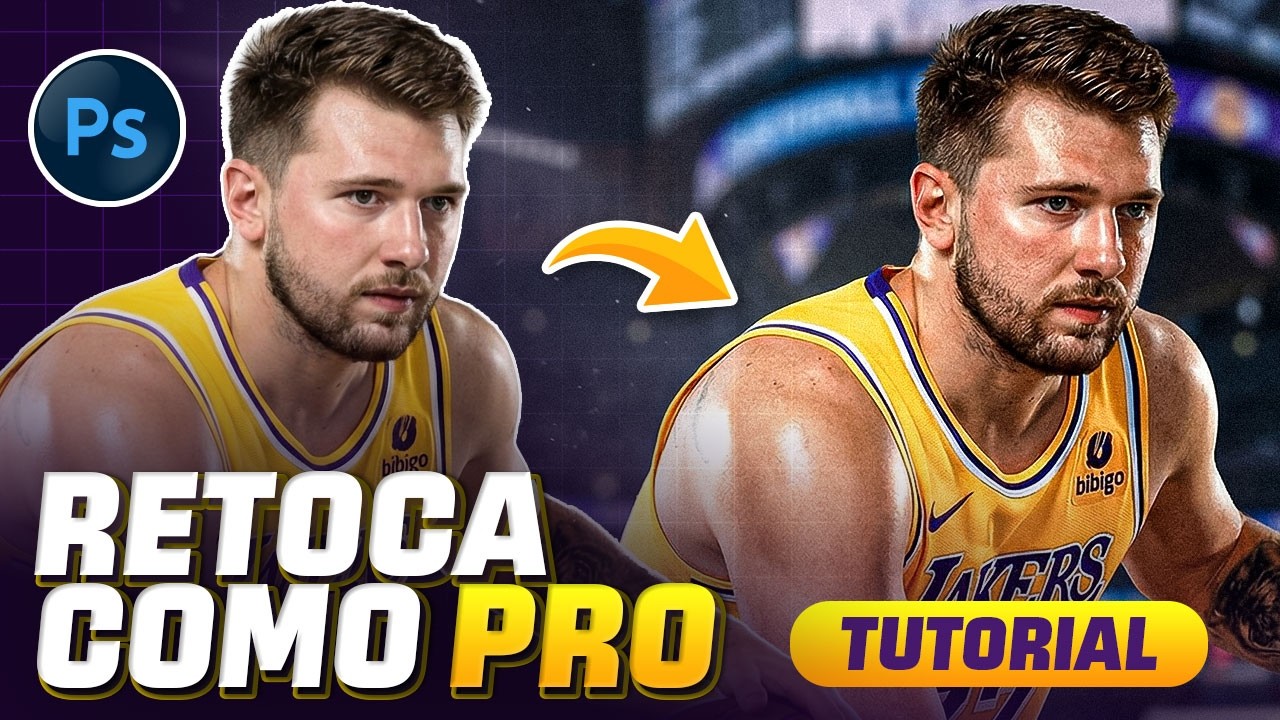 😱 🏀 Cómo Editar Fotos Deportivas en Photoshop COMO UN PRO