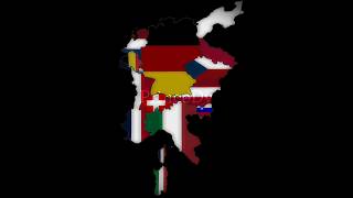 Holy Roman Empire #shorts #country #empire #history #empirehistory #geography #map