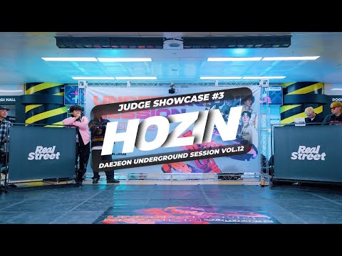 HOZIN | 2025 Underground Session Vol 12 | Judge Showcase #3  | Daejeon, KR