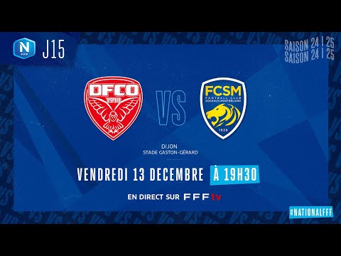 J15 | Dijon FCO - FC Sochaux-Montbéliard (0-0), le résumé I National FFF 2024-2025