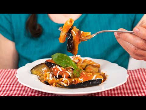 PASTA ALLA NORMA, la vera ricetta originale della pasta con le melanzane alla siciliana