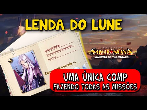 COMO FAZER TODOAS AS MISSÕES NA LENDA DO LUNE - LENDAS DOS CAVALEIROS - SAINT SEIYA AWAKENING