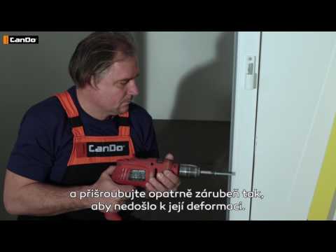 CanDo PVC door Entrance Door Installation.(Czech)