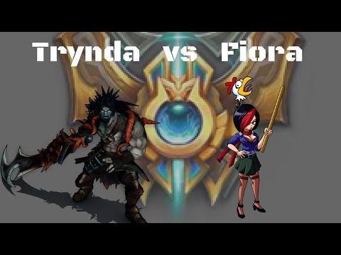 Trynda vs Fiora - This is an INTeresting start!