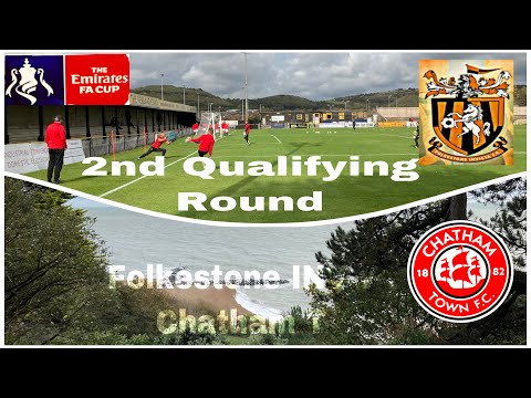 FA CUP 2nd Qualifying Round. Folkestone Invicta v Chatham T (non league tier 3v5). All Kent Cup Tie.