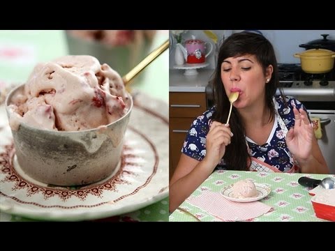 How to Make Perfect Ice Cream - Strawberry Ice Cream Recipe
