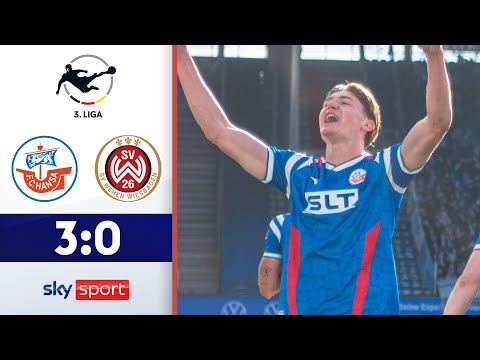 Sicherer Heimsieg! | Hansa Rostock - SV Wehen-Wiesbaden | Highlights - 3. Liga 2025/26