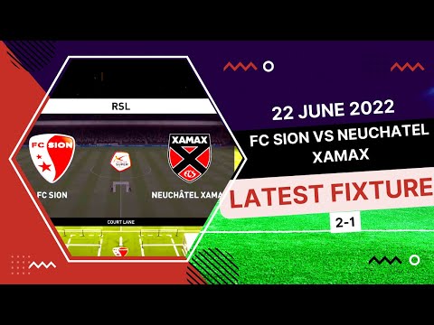 FC Sion vs Neuchatel Xamax | All Goals & Highlights | 22-06-2022 | 2022 Gameplay