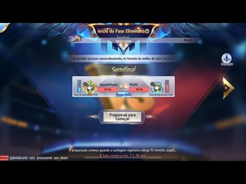 SEMI FINAL DO TORNEIO DE JAMIEL - KAZUKI VS MOCHI