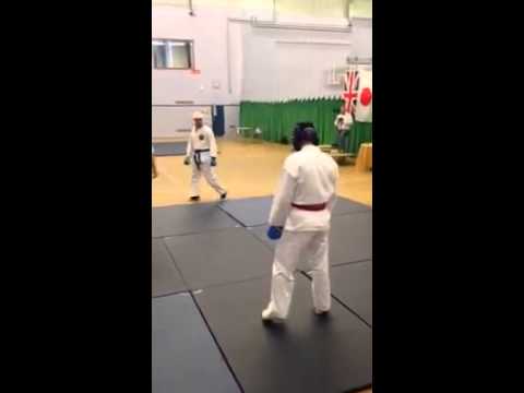 John Farley (Red) v Rob Bate (Blue) UKASKO NATIONAL CHAMPIONSHIPS 2014