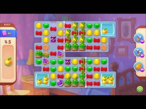 Homescapes Level 8263 - NO BOOSTERS 🏠 | SKILLGAMING ✔️