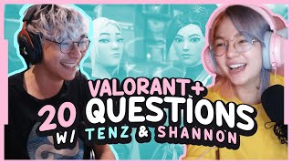 VALORANT but it's 20 Questions with C9 TenZ & Jett's Voice Actor video