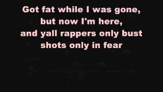 Eminem feat Tony Yayo &amp; Obie Trice - Dramma setter (lyrics on screen)