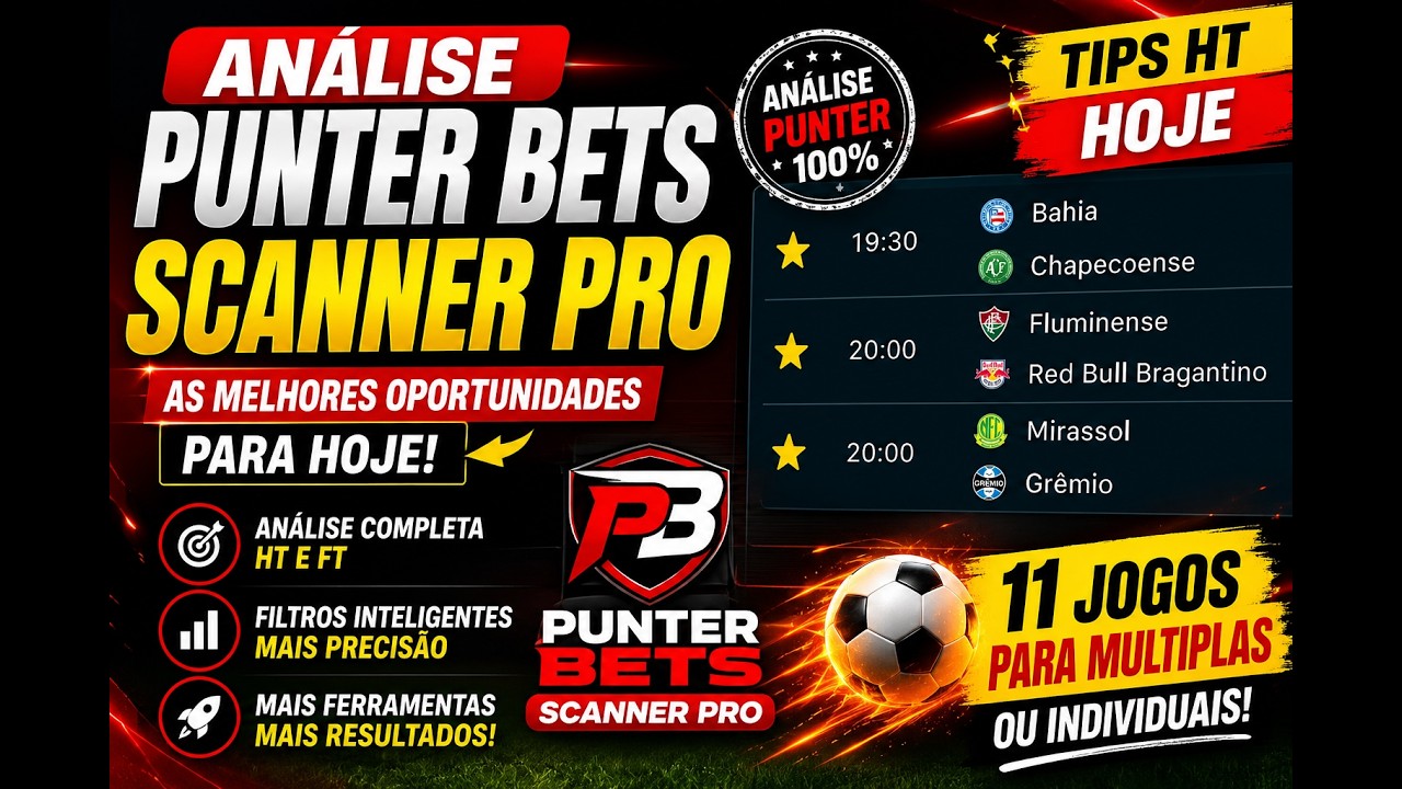 🔥 Descobrimos os Melhores Jogos do Brasileirão com o Scanner PRO! HT e FT
