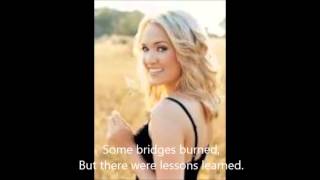 Carrie Underwood - Lessons Learned with Lyrics