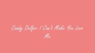 Candy Dulfer-I Can&#39;t Make You Love Me