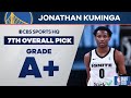 Jonathan Kuminga Selected No. 7 Overall by the GS Warriors | 2021 NBA Draft | CBS Sports HQ