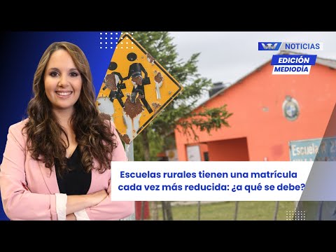 Ed. Mediodía 03/09 | Escuelas rurales tienen una matrícula cada vez más reducida: ¿a qué se debe?