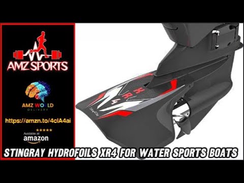 Describing STINGRAY Hydrofoils XR4 for Water Sports Boats, Amazon
