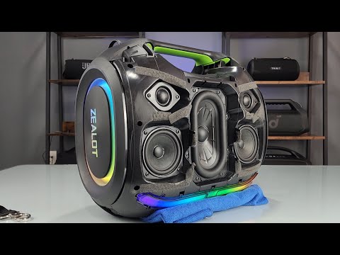 Zopsc 350W Class D Subwoofer Amplifier Board, Dynamic EQ 0 Degrees 180 Degrees Phase XLR AV Input Amp Module for Home Theater (US Plug) video review thumbnail