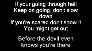 If your going through hell by Rodney Atkins