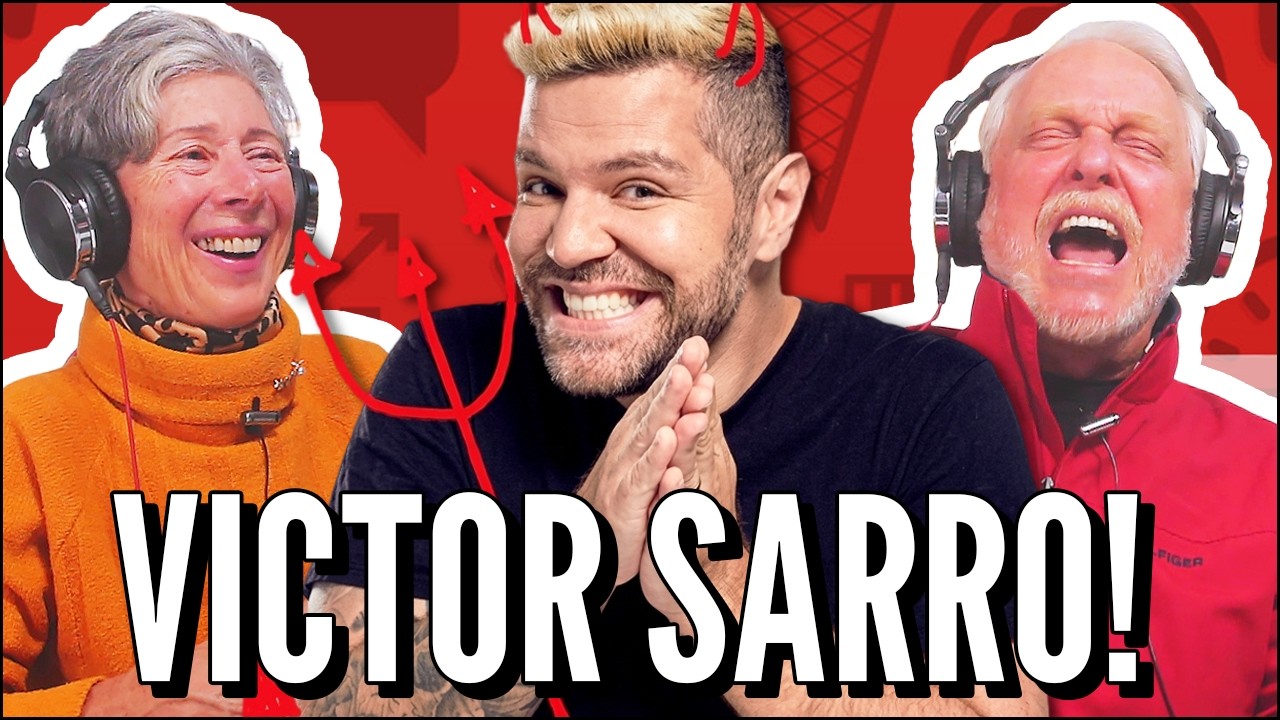 IDOSOS ASSISTINDO VICTOR SARRO PELA PRIMEIRA VEZ  (IDOSOS REAGEM)