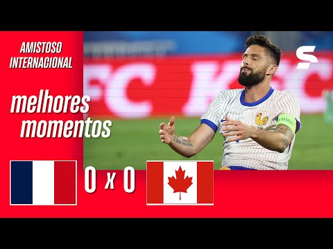 Gols e lances de França x Canadá