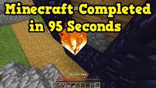 MinecraftWorldRecord-BEATENin95Seconds!?Analysis
