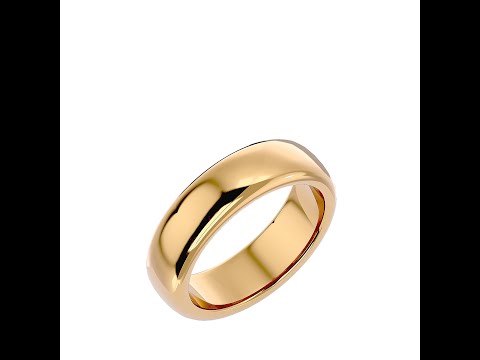Verigheta Bright Plain Aur 14k Chicago