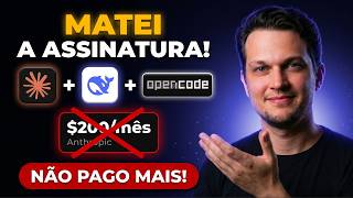 Claude Code + DeepSeek + OpenCode: O Combo Que Mata a Assinatura da Anthropic