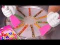 We Make Jelly To Ice Cream Check Out Our Jelly Straws Ice Cream Rolls Recipe Candy ASMR