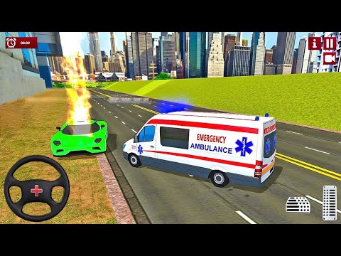 Ambulance Robot City Rescue - Transformer Van Emergency Driver #3 - Android Gameplay