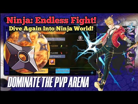 Ninja: Endless Fight Gameplay! 10 Minutes Walkthrough Dive into Ninja World Again! #naruto #neverend