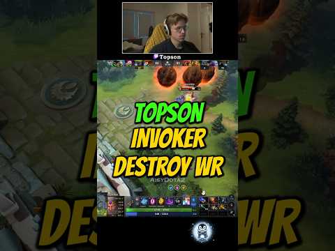 Topsons Invoker zerstört Windranger 💀