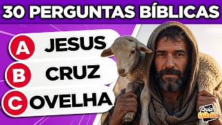 Você Consegue Acertar 30 Perguntas Bíblicas? | ✝️Quiz Bíblia | #quiz #quizbíblia