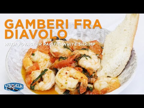Recipe for Gamberi Fra Diavolo with Voyageur Pacific White Shrimp - Oceanfood Sales