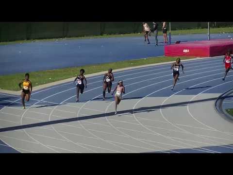 Girls 200 Meter Dash Heat 5 Prelim Sam Burley Hall of Fame - 3/2/2019