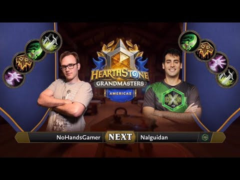 NoHandsGamer vs Nalguidan | 2021 Hearthstone Grandmasters Americas | Top 8 | Season 2 | Week 3