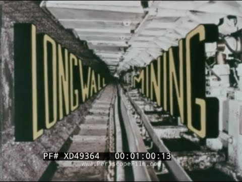 “SAFETY IN LONGWALL MINING” 1970S COAL MINE SAFETY TRAINING FILM   XD49364