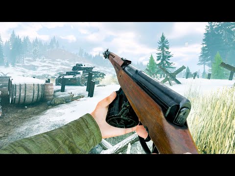 Red Army vs Wehrmacht - Fortified District - Battle For Moscow | Enlisted Gameplay