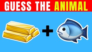Can You Guess The ANIMAL By Emoji | Emoji Quiz